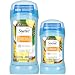 Suave Antiperspirant Deodorant for Women Tropical Paradise 2Size Variety Pack AntiStaining Invisible Solid TalcFree 2 Piece Set - Image 2