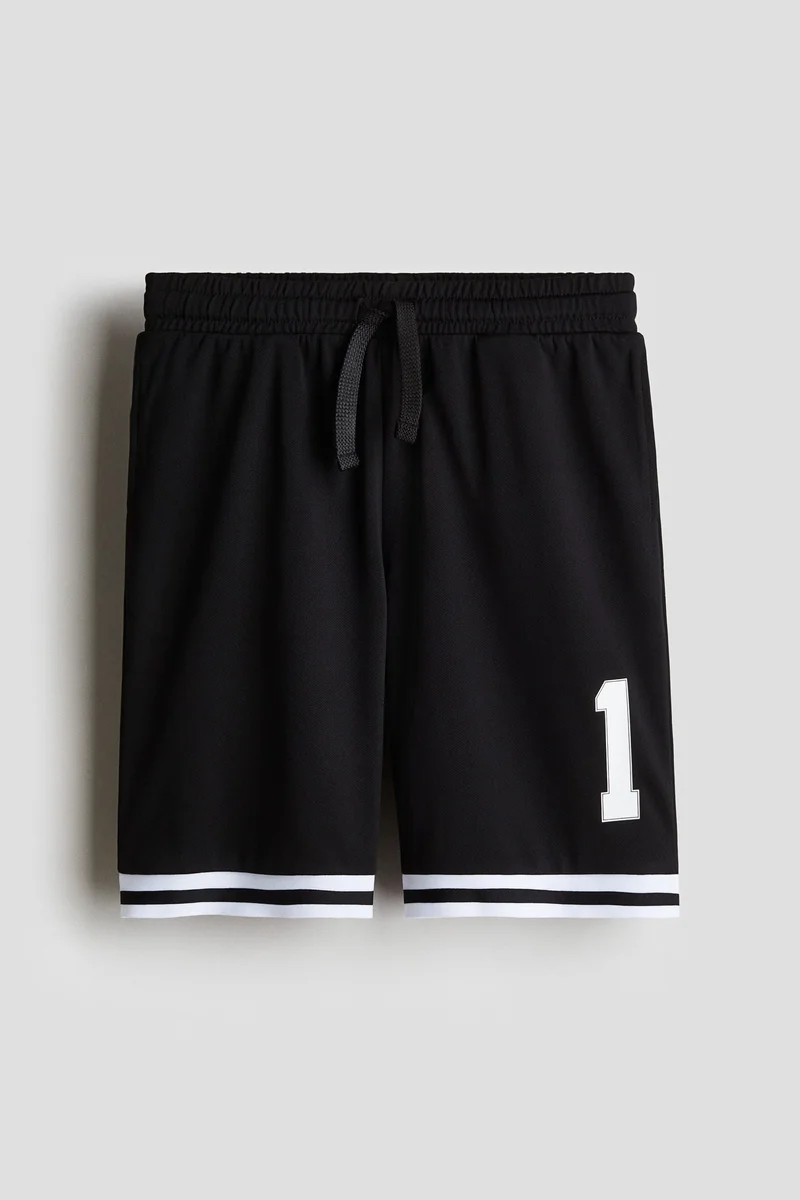 اتش اند ام Mesh basketball shorts
