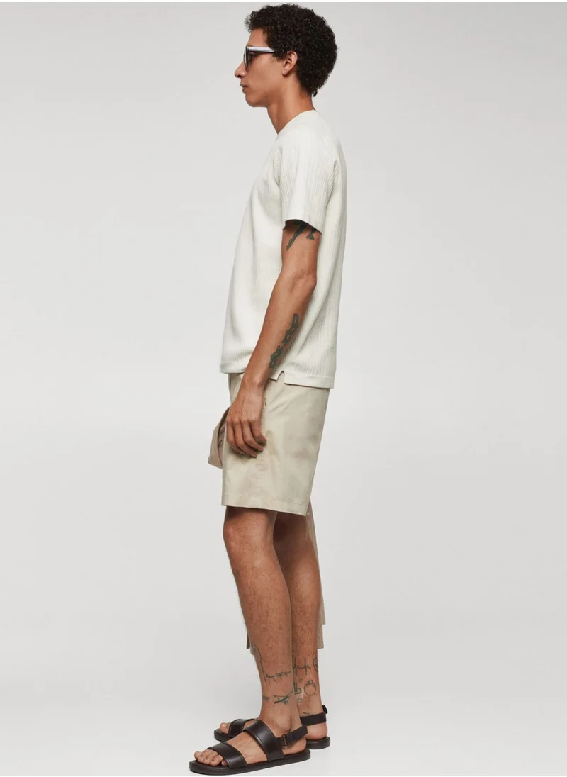 Mango Man Essential Chino Shorts