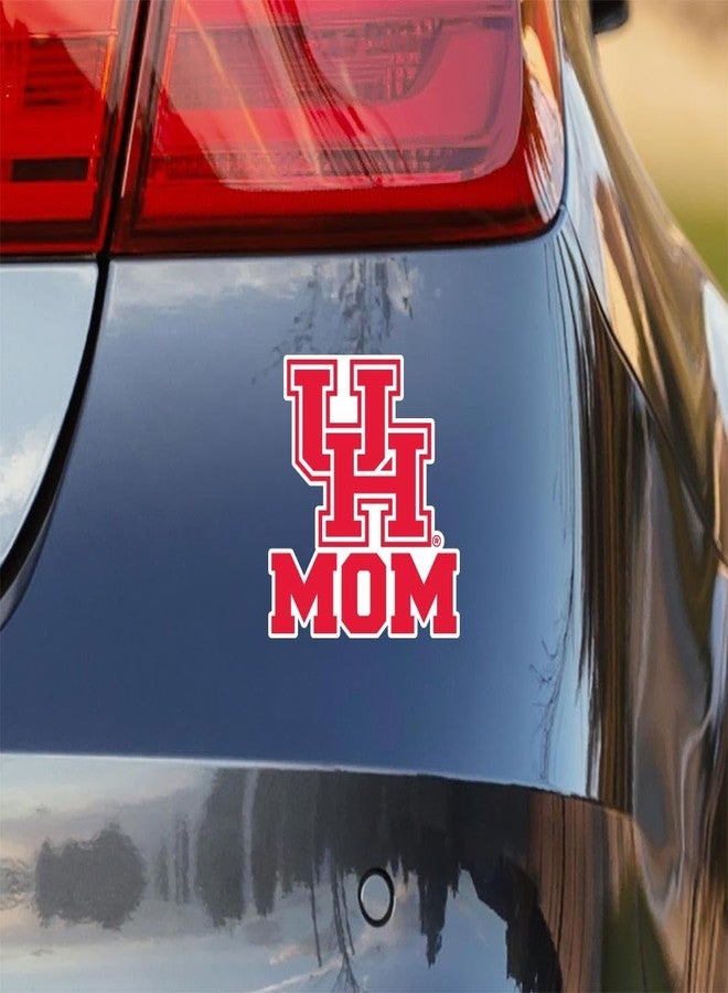 Nudge Printing University of Houston Stickers UH Cougars Mom Heavy-Duty Waterproof Car Decal for Windows, Laptops, or Water Bottles - Image 2