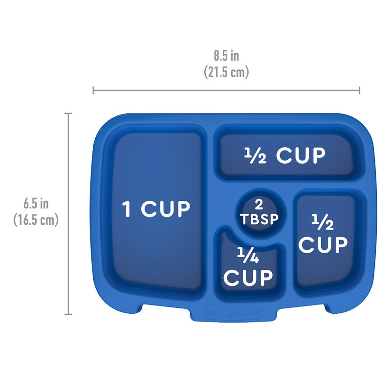 Bentgo Kids Tray with Transparent Cover (Blue) - Image 4