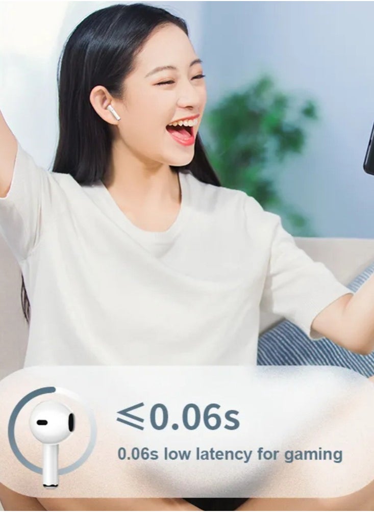 XUNDD - X17 Wireless Bluetooth 5.3 In Ear Headphones White - Image 1