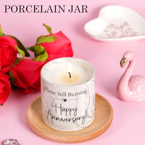 FreeJac Anniversary Candle - Aniversario Gifts for Men, Women & Couples - Romantic Gifts for Him, Her - 6oz - Image 4