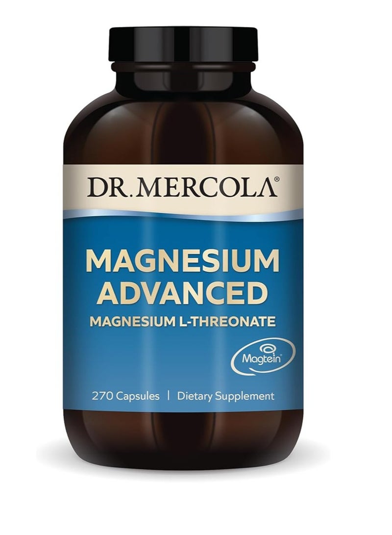 دكتور ميركولا المغنيسيوم المتقدم L-ثريونات، 270 كبسولة، 90 حصة