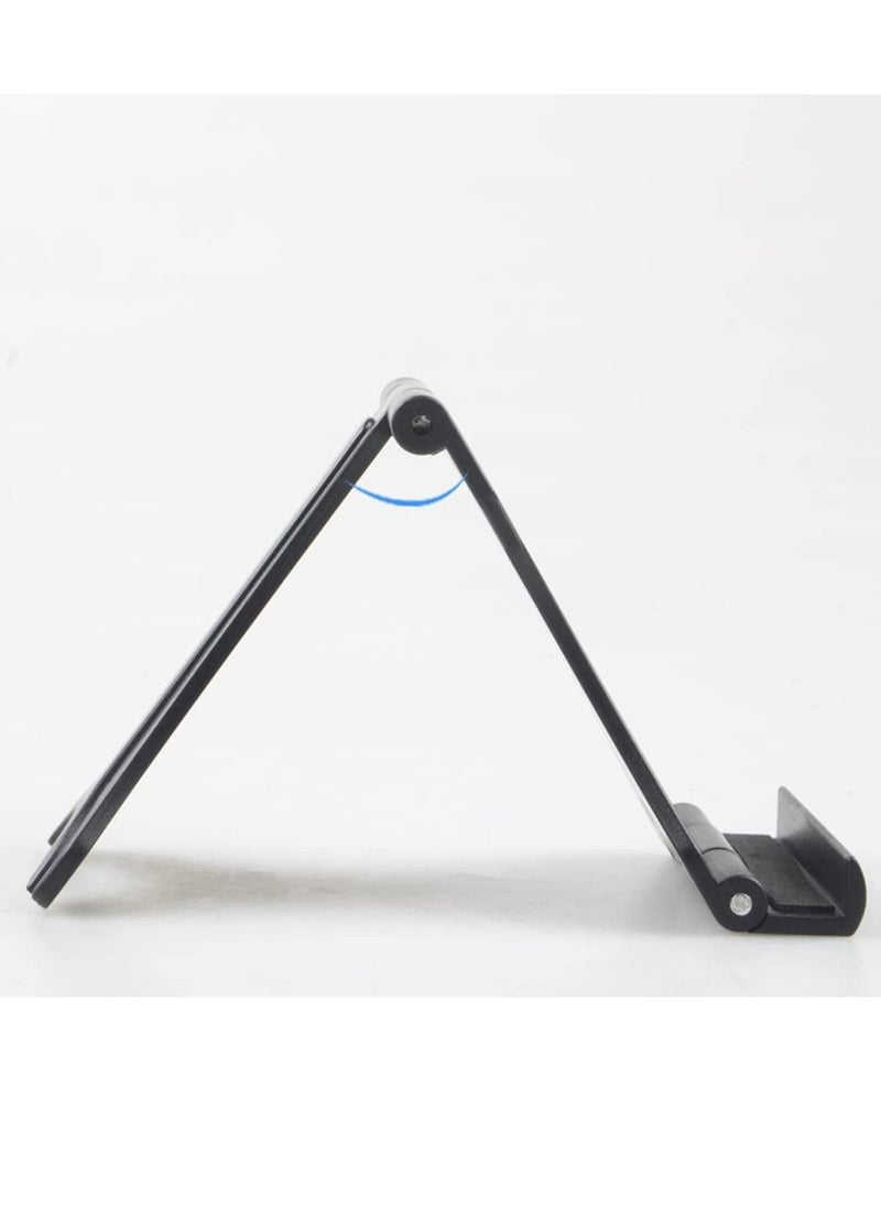 TYCOM Cell Phone Stand, Adjustable Phone Stand for Desk Foldable Tablet Stand Holder for iPhone 12 Pro Max / 12 Mini / 11 SE X XS Samsung Galaxy S20+ S20 S10+ S10 iPad Pro/Air/Mini (Plastic Single)  - Image 3