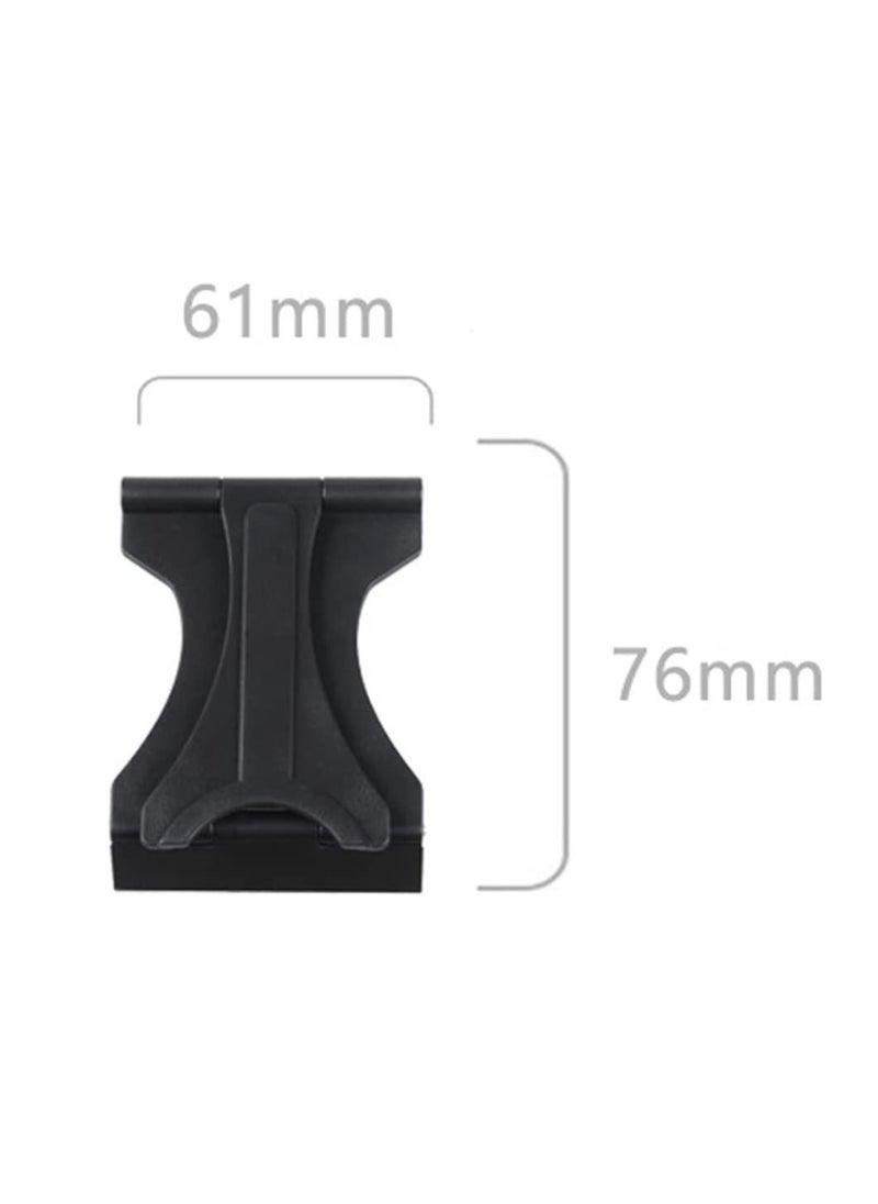 TYCOM Cell Phone Stand, Adjustable Phone Stand for Desk Foldable Tablet Stand Holder for iPhone 12 Pro Max / 12 Mini / 11 SE X XS Samsung Galaxy S20+ S20 S10+ S10 iPad Pro/Air/Mini (Plastic Single)  - Image 4