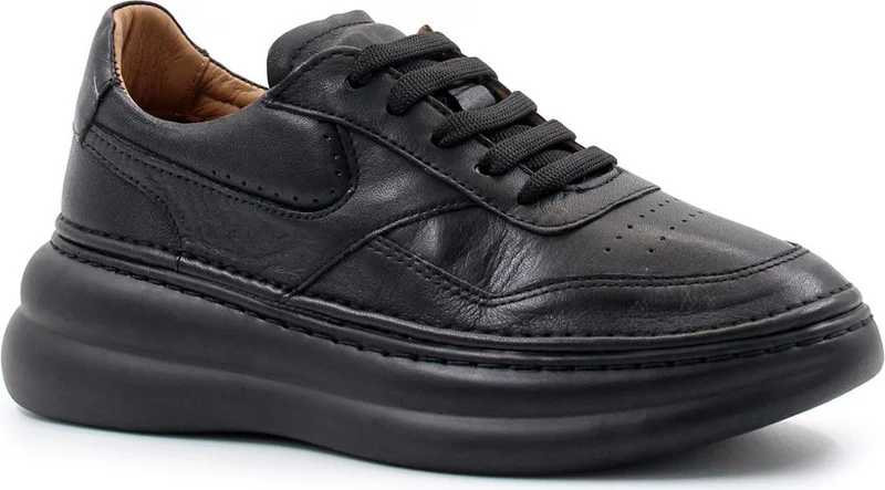 Fast Step Genuine Leather Women's Daily Casual Sneakers Comfortable Lace-Up Sports Summer Lightweight Shoes 409za3051
