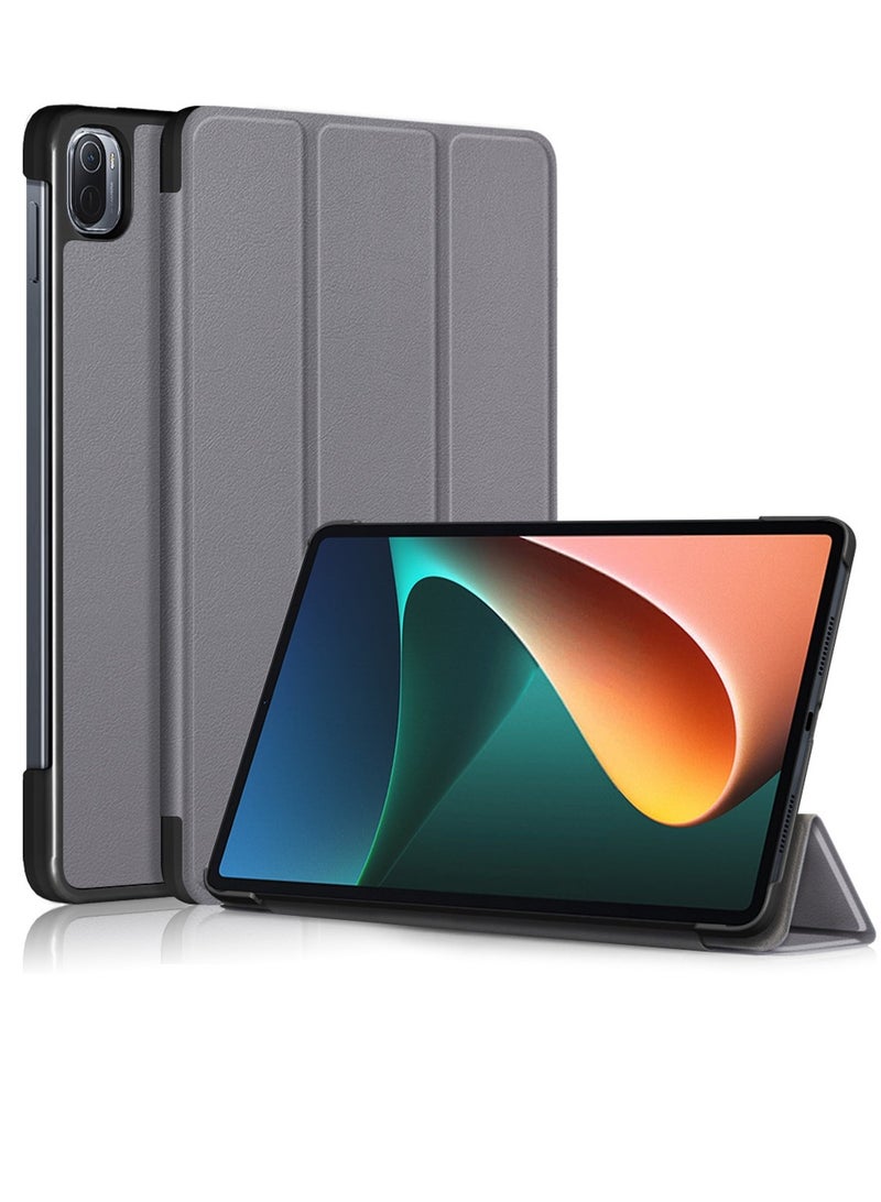 Protective Folio Cases for Xiaomi Mi Pad 5/5 Pro Tablet  Grey - Image 1