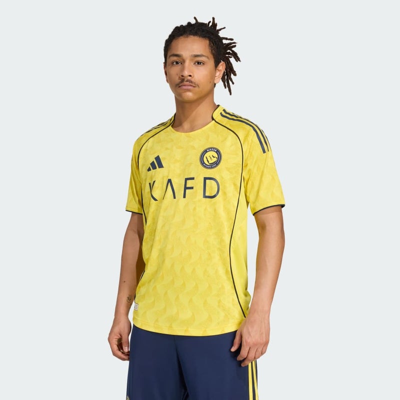 adidas Originals AlNassr FC 25/26 Home Authentic Jersey - Image 3
