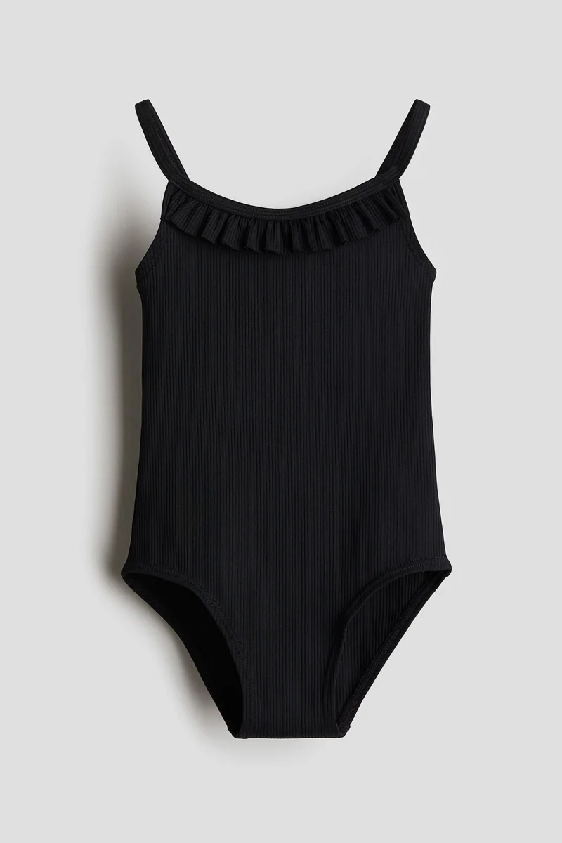 H&M Frill-trimmed swimsuit