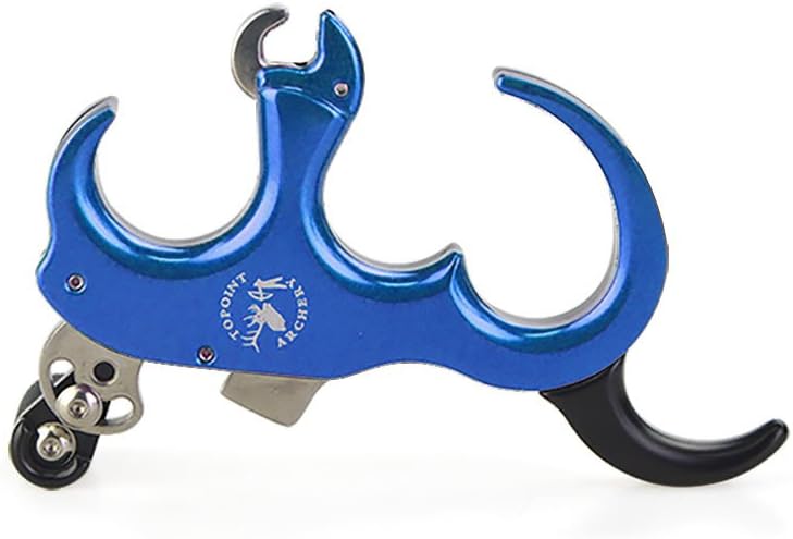 SHARROW Bow Release Aid 3/4 Fingers Automatic Archery Release Aluminium Alloy Thumb Trigger for Compound Bow Accessory - Image 3