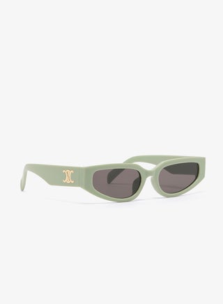 Angular Rectangular Len Sunglasses