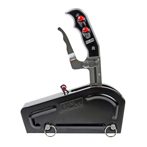 B M B&M 81104 Automatic Gated Shifter - Dual Button Magnum Grip Stealth Pro Stick - Two Tone - Image 2