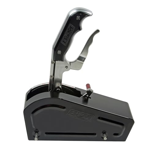 B M B&M 81104 Automatic Gated Shifter - Dual Button Magnum Grip Stealth Pro Stick - Two Tone - Image 5