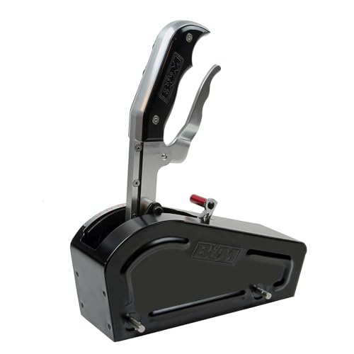 B M B&M 81104 Automatic Gated Shifter - Dual Button Magnum Grip Stealth Pro Stick - Two Tone - Image 3