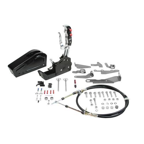 B M B&M 81104 Automatic Gated Shifter - Dual Button Magnum Grip Stealth Pro Stick - Two Tone - Image 4