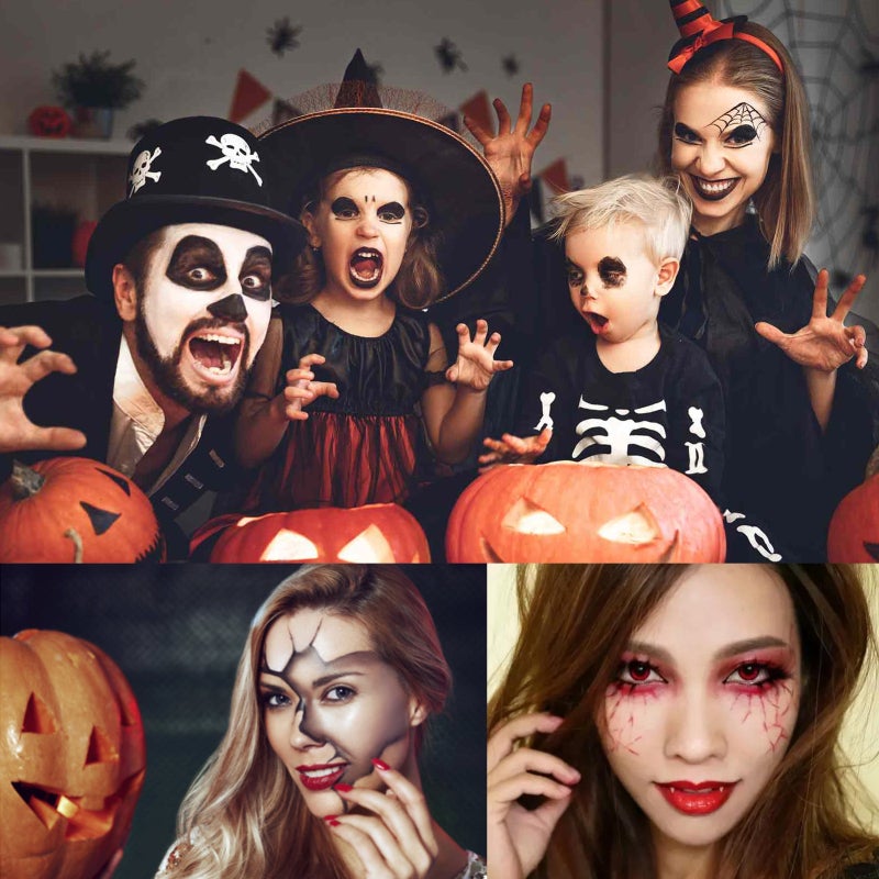 Water Based Face Paint: 14 Pink Colors, Skin Friendly - Easy To Apply & Clean Body Paint For Kids, Adults, Cosplay, Festivals, Parties - Image 2