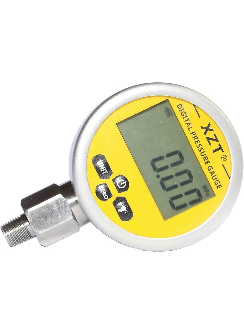 XZT XZT 315 Vacuum Air Digital Pressure Gauge 15 PSI 15PSI14NPT Base Entry  - Image 1