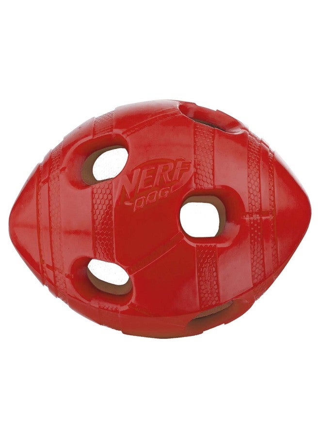 Nerf Dog 6in TPR Bash Treat Football - Red - Image 3