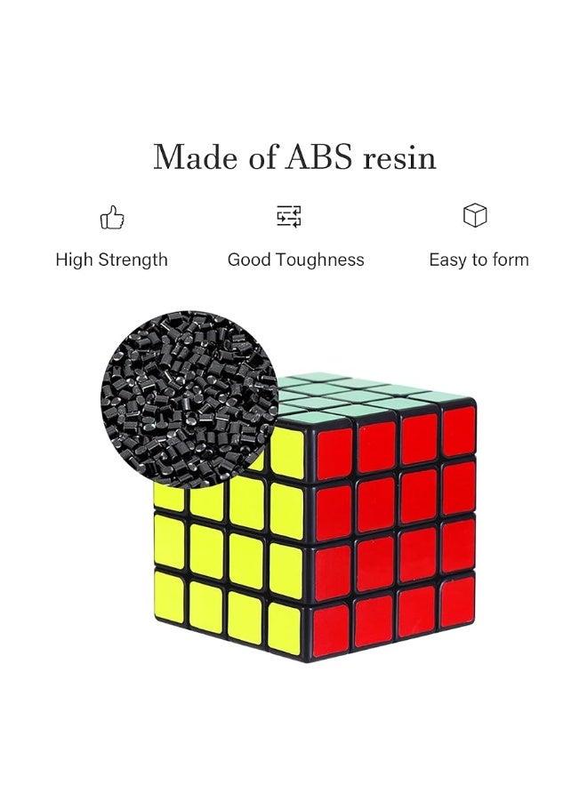 Shengshou Â® 4x4x4 Puzzle Cube Black - Image 2