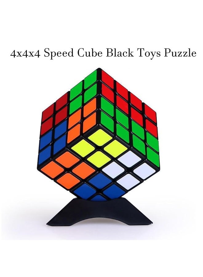 Shengshou Â® 4x4x4 Puzzle Cube Black - Image 5