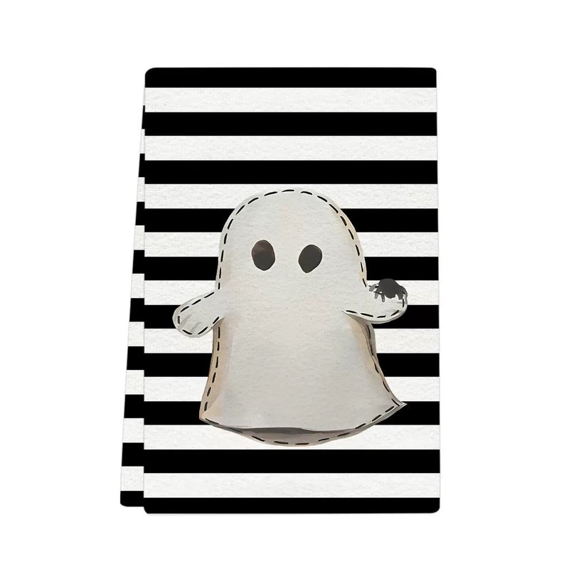 Best-Selling Halloween Series Microfiber Towels Printed Home Kitchen Towels Factory Direct Sales - Image 1