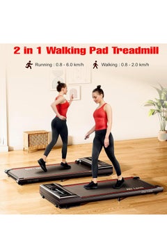 Walking Pad Treadmill for Home Use| Ultra Slim Under-desk Running/Walking Machine, 2HP with Remote Control - pzsku/ZDA14EFF35A4CD3340085Z/45/_/1731154096/b40de4ae-6e85-4b19-b7bf-8da434542fbd