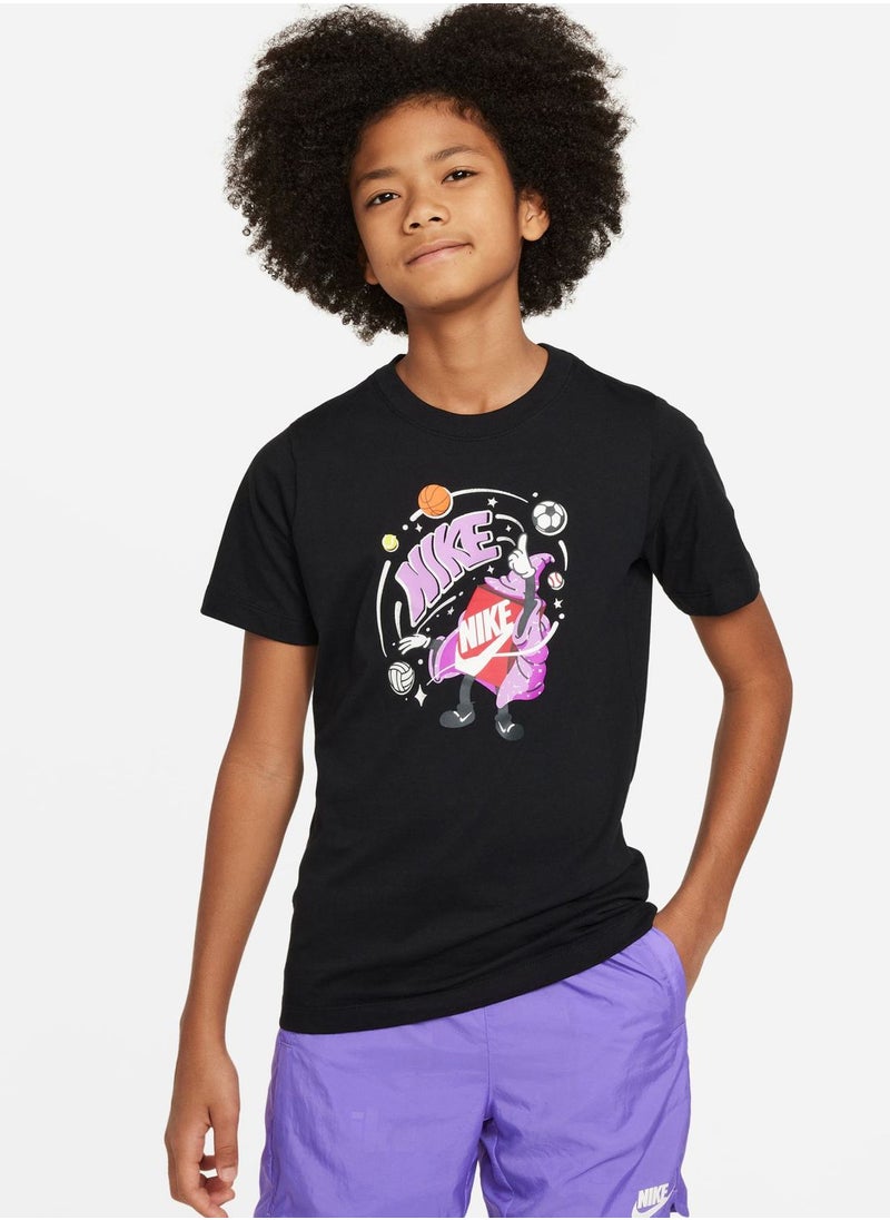 Nike - Youth Nsw Boxy 1 T-Shirt - Image 1