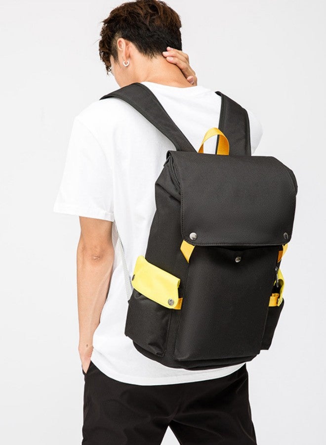 WAOKN 17 Inch Laptop Backpack Fashion Travel Backpack Casual Daypack Outdoor Rucksack College Bookbag for Men Women,Large Capacity Backpack with USB Socket,Multifunctional Business Trip Travel School Bag - Image 2