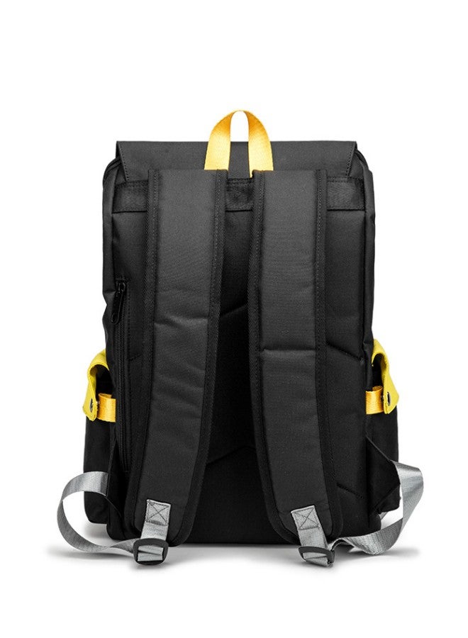 WAOKN 17 Inch Laptop Backpack Fashion Travel Backpack Casual Daypack Outdoor Rucksack College Bookbag for Men Women,Large Capacity Backpack with USB Socket,Multifunctional Business Trip Travel School Bag - Image 5