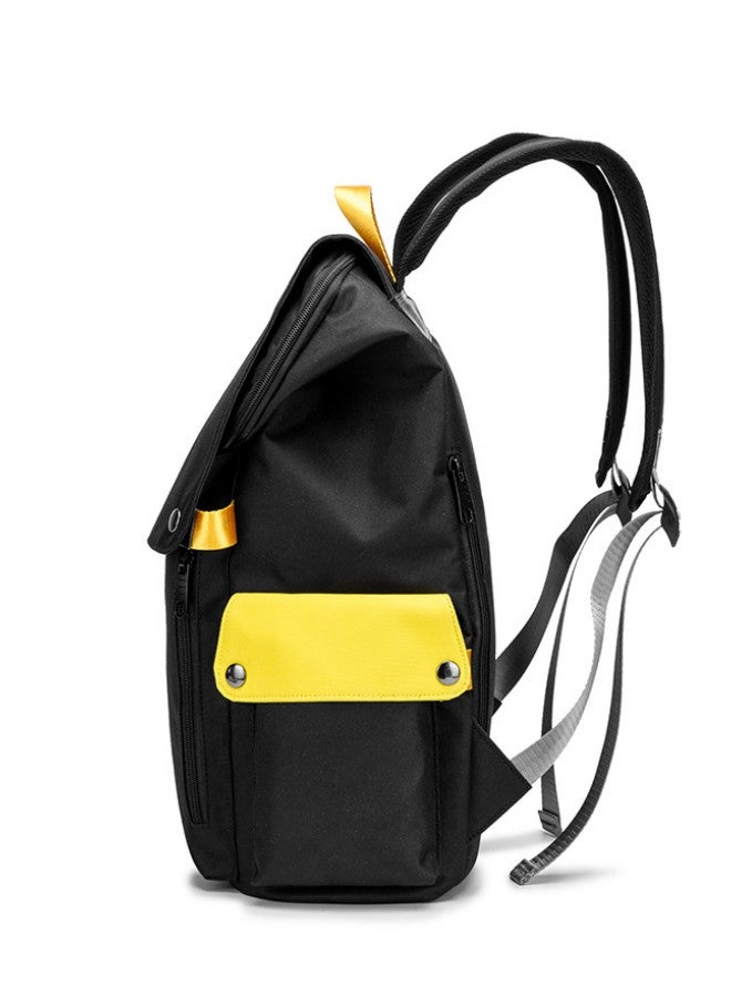WAOKN 17 Inch Laptop Backpack Fashion Travel Backpack Casual Daypack Outdoor Rucksack College Bookbag for Men Women,Large Capacity Backpack with USB Socket,Multifunctional Business Trip Travel School Bag - Image 4