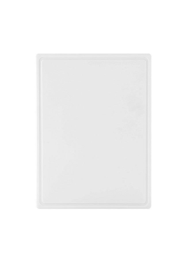 فاربرواير لوح تقطيع بلاستيكي كبير جدًا من فاربروير مع أخدود محيطي للعصير، آمن للغسل في غسالة الأطباق، 15 × 20 بوصة، أبيض - Image 1