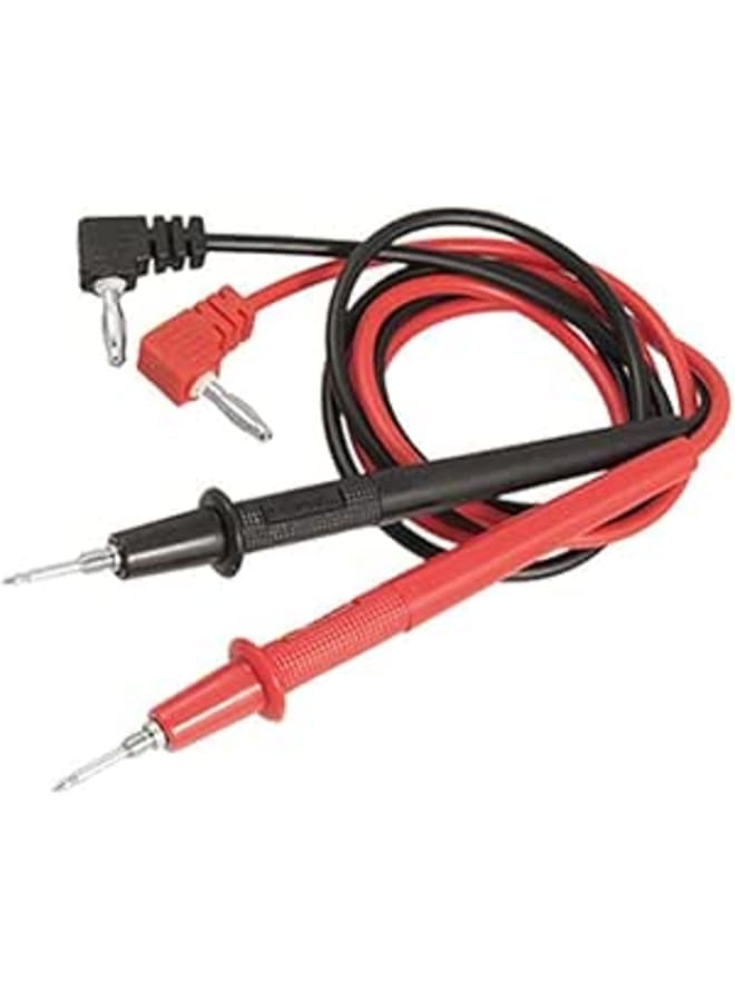 Pair of Multimeter Test Probe Leads Banana Plug Connectors 1000V 10A