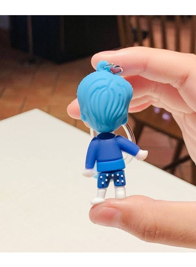 ميدالية مفاتيح كرتونية مميزة بتصميم BST  اكسسوار مميز مناسب للمفاتيح والحقائب - Image 2