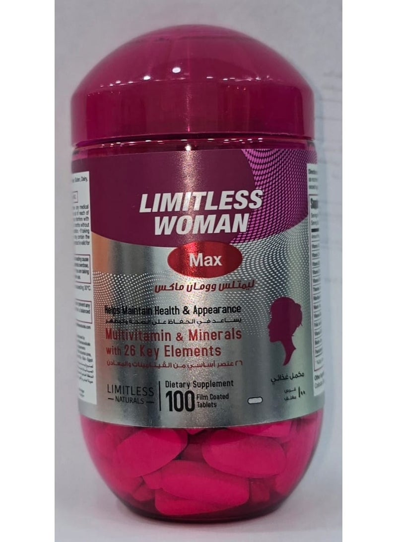LIMITLESS 100 Tablets limitless woman max - Image 2