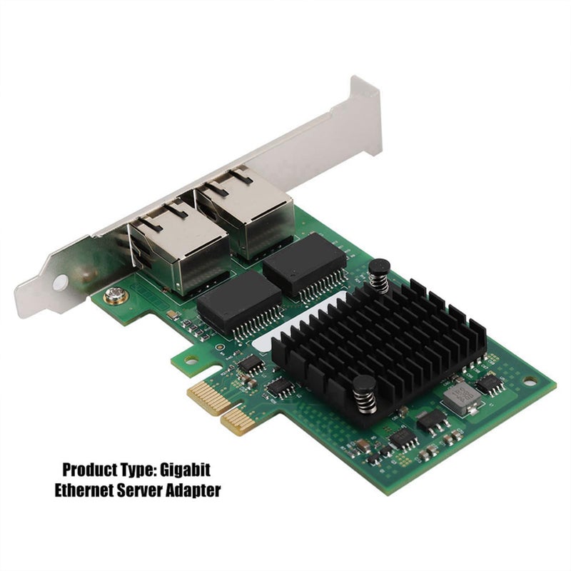 بطاقة إيثرنت جيجابت مزدوجة المنفذ واجهة PCI Express تعمل بتقنية التوصيل والتشغيل للمهندسين - Image 4