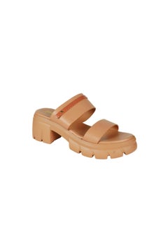 Michelle Morgan 092-2584 Michelle Morgan Ladies Block Heel Sandals Pink 214RJ635  - Image 1
