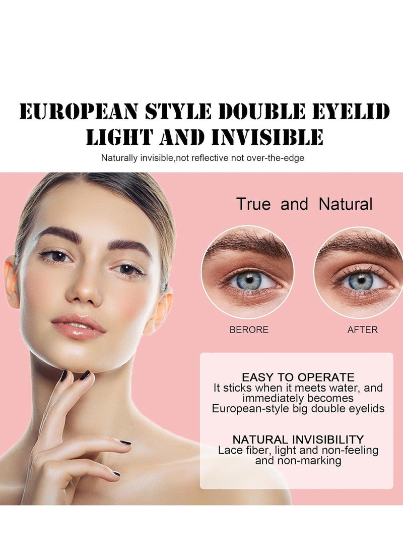 SYOSI Ultra Invisible Double Eyelid Tape Stickers, Both Side Sticky Instant Eye Lid Lift Strips - Perfect for Hooded Droopy Uneven or Mono-eyelids, Waterproof Pack of 120 L - Image 5