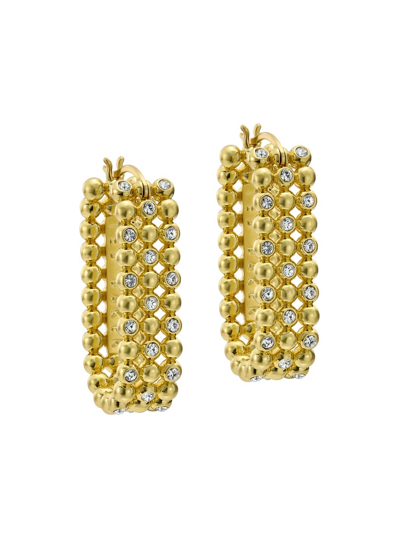 Ted Baker Crystal Bobble Hoop Earrings - Image 2