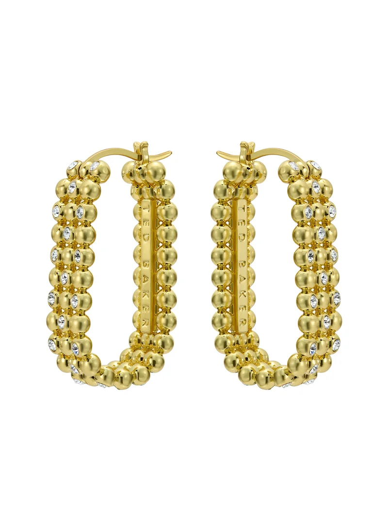 Ted Baker Crystal Bobble Hoop Earrings