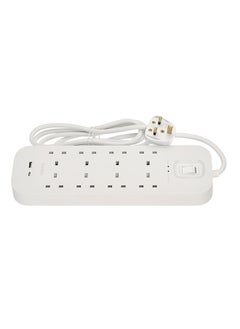 belkin 8 Way Power Extension 2M Cord 18W USBA  USBC Ports  - Image 2
