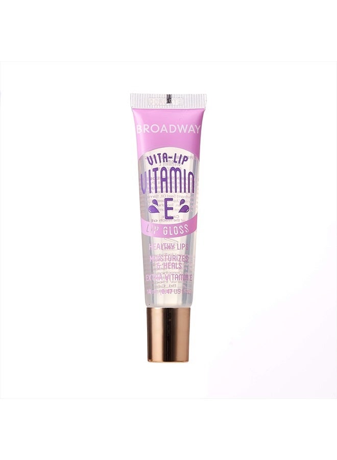 Broadway Vita-Lip Clear Lip Gloss 0.47oz/14ml (Vitamin E) 6 PACK - Image 2