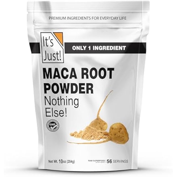 It's Just! - Yellow Maca Root Powder, Product of Peru, Raw Natural Superfood, Gelatinized for Easy Disgestion, Supports Immune, Energy, Health, 10oz - Image 1