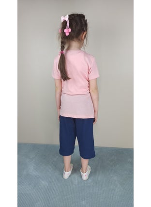 Girl Waitress Cotton Pink Capri Set - pzsku/ZDA16335F54274031EB64Z/45/_/1725722225/6d6c2777-296a-4782-ab65-4d974739f492