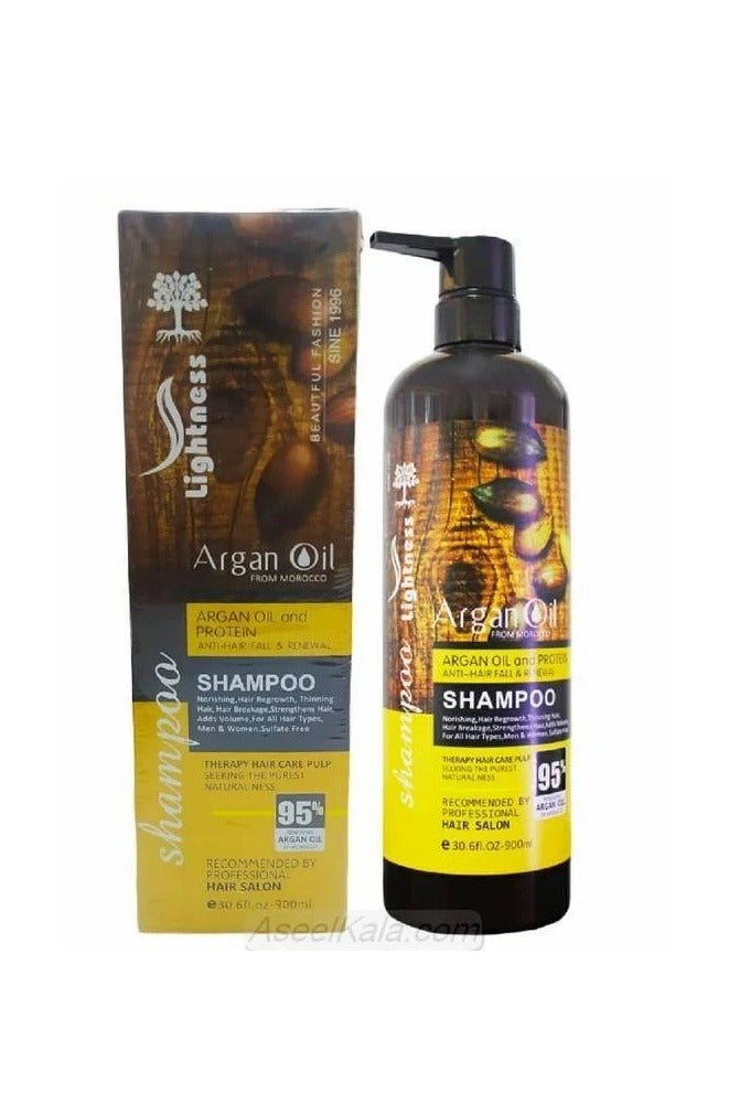 ليجيتنيس شامبو زيت الأرغان والبروتين المضاد لتساقط الشعر ومجدد للشعر 900 مل - Image 2
