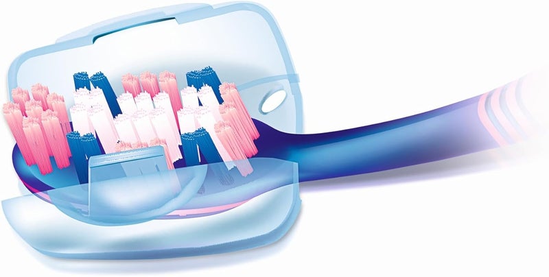 TRISA صندوق تريزا الصحي (عبوة من 3) لتخزين فرشاة الأسنان بشكل صحي - صنع في سويسرا - Image 2