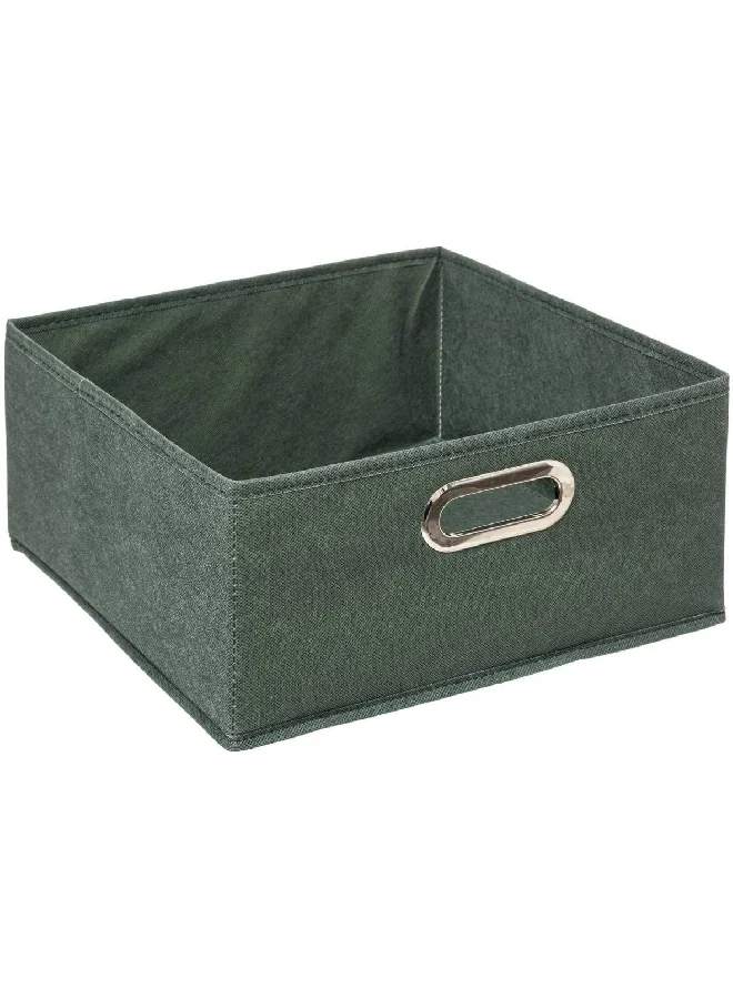 Five Simply Smart Polypropylene and Metal Foldable Storage Box Khaki Green 31 x 15 cm 138886K