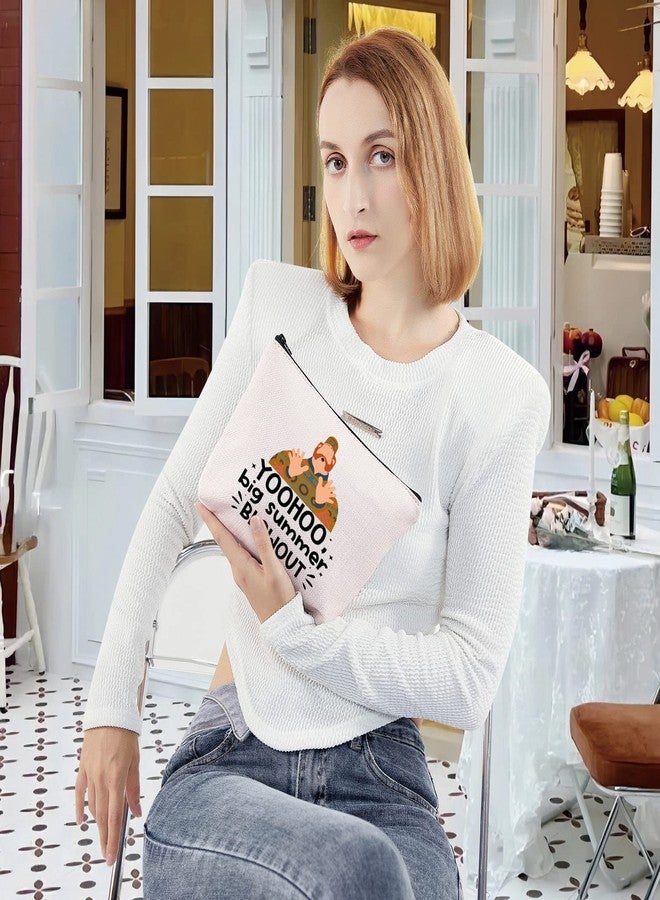 LEVLO Oaken's Cosmetic Make Up Bag Movie Quote Inspired Gift Yoohoo Big Summer Blowout Make Up Zipper Pouch Bag (Yoohoo Big Summer) - Image 5