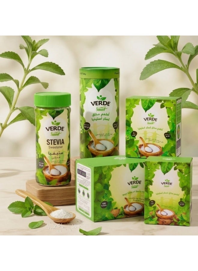 Verde Sweet Stevia sugar jar - Crystal Powder - 200 gm - Image 5