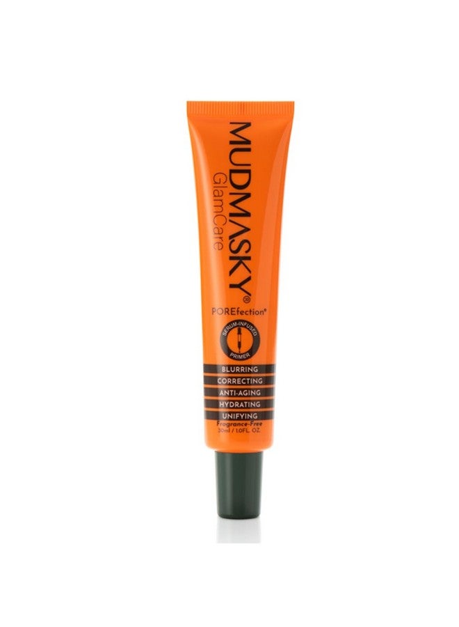 MUDMASKY Glamcare Porefection Seruminfused Primer 30Ml / 1.0Fl. Oz./ Minimizes Pores Instantly & Nourishes Skin - Image 1